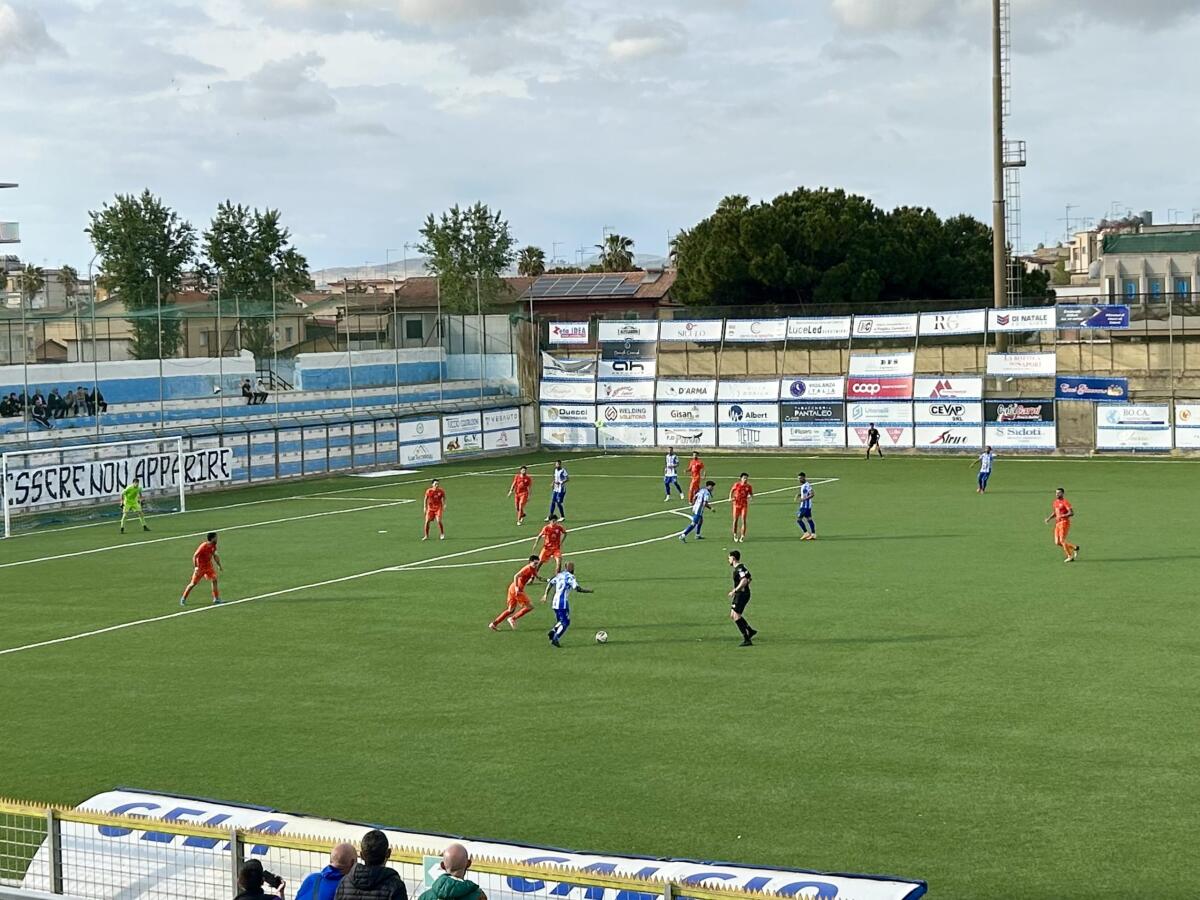 Goleada contro il Marsala: il Gela chiude vincendo 7-0, ora testa ai playoff - 