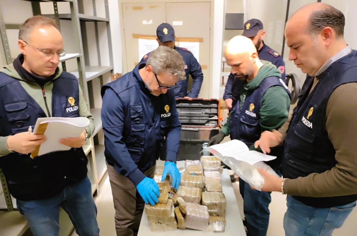 Hashish e cocaina nella cassetta degli attrezzi, un arresto in città - 
