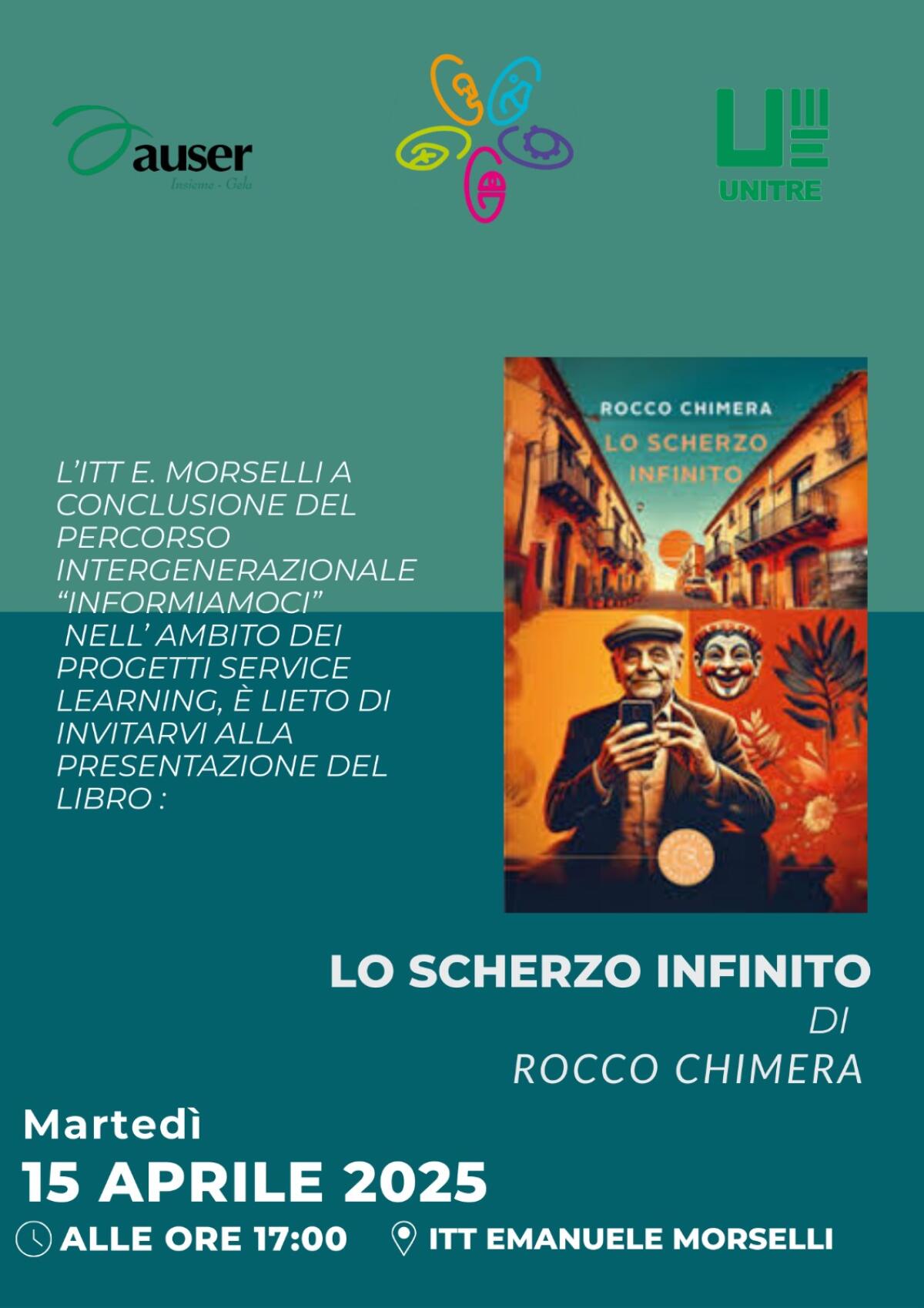 &#8216;Lo scherzo infinito&#8217; all&#8217;Istituto Morselli - 