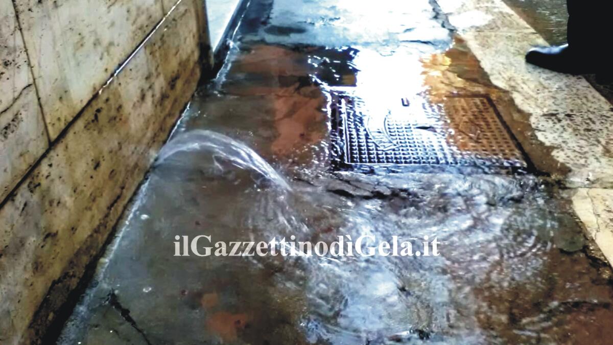 Interruzione della condotta Ancipa &#8211; Blufi - 