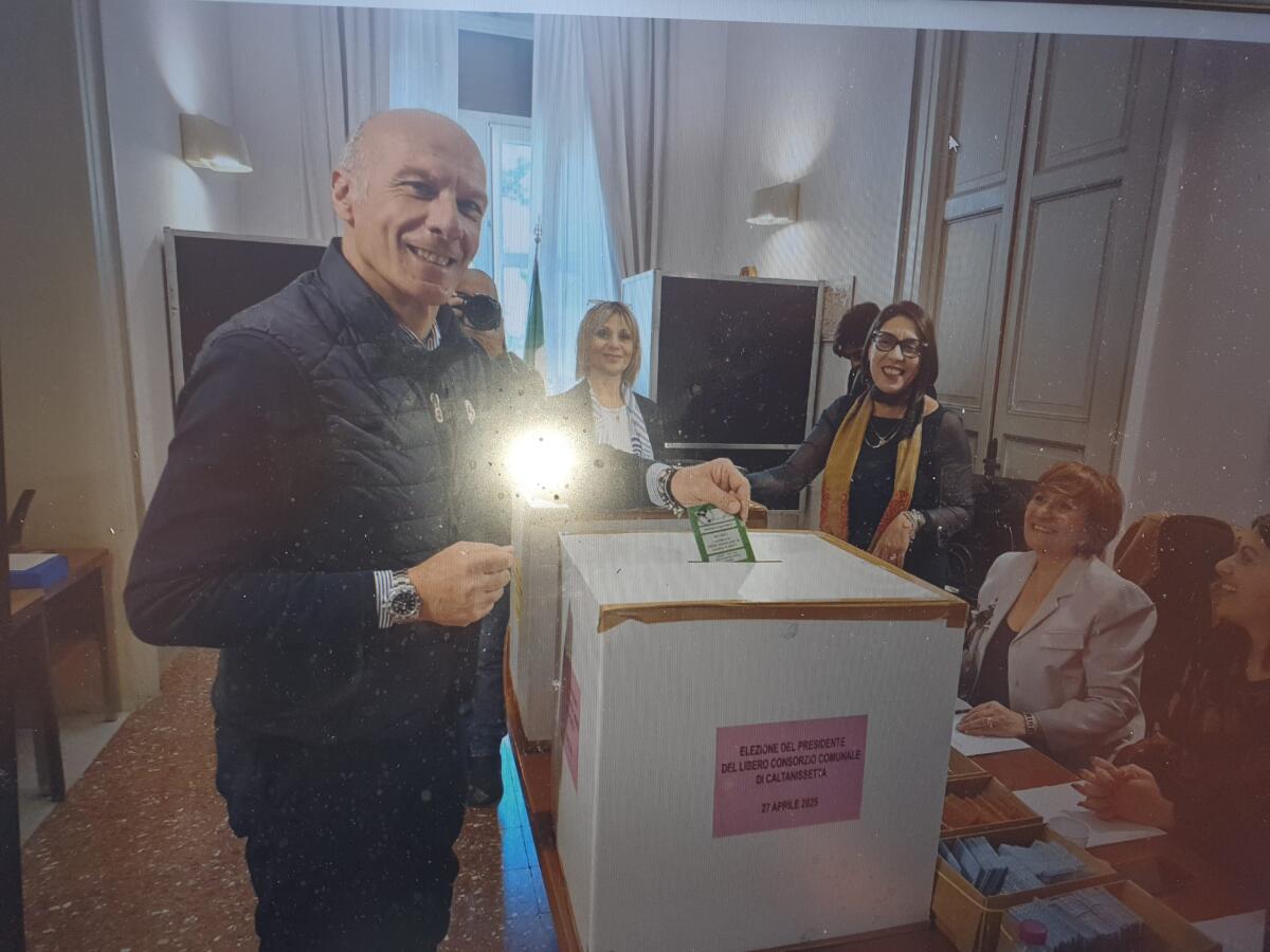 Tesauro presidente del Libero Consorzio - 