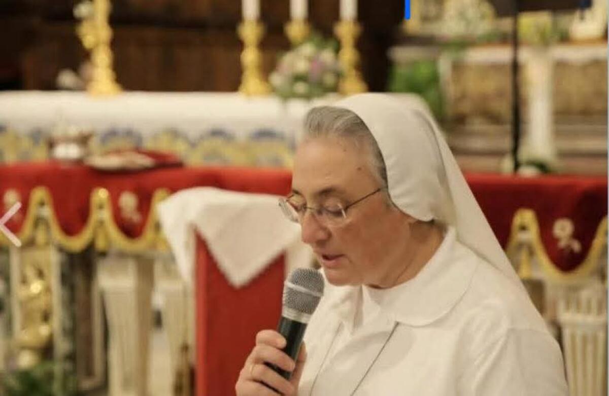 Morta l’ex direttrice dell’istituto Valse’, suor Maria Vella -