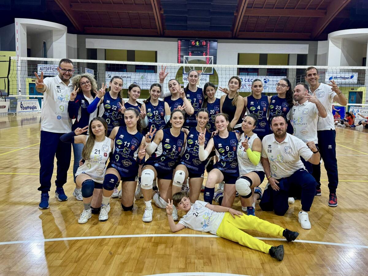 Settimo successo di fila: per il Volley Gela Ecoplast adesso la salvezza è distante solo due punti - 