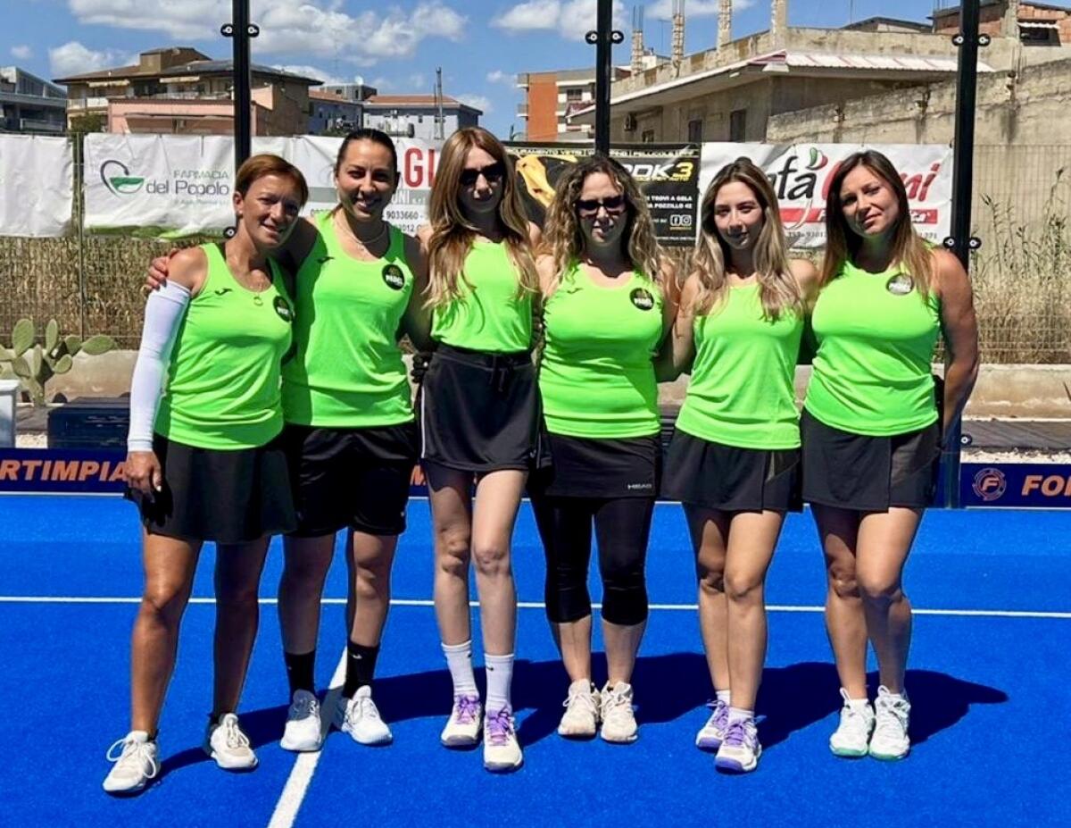 Padel, ottimo debutto in Serie D per le atlete del circolo Santa Lucia - 