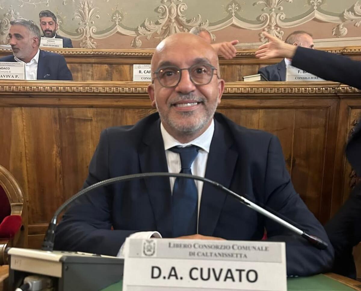 Il Dem Cuvato ricorda il Presidente Collura nel suo primo intervento in consiglio provinciale - 