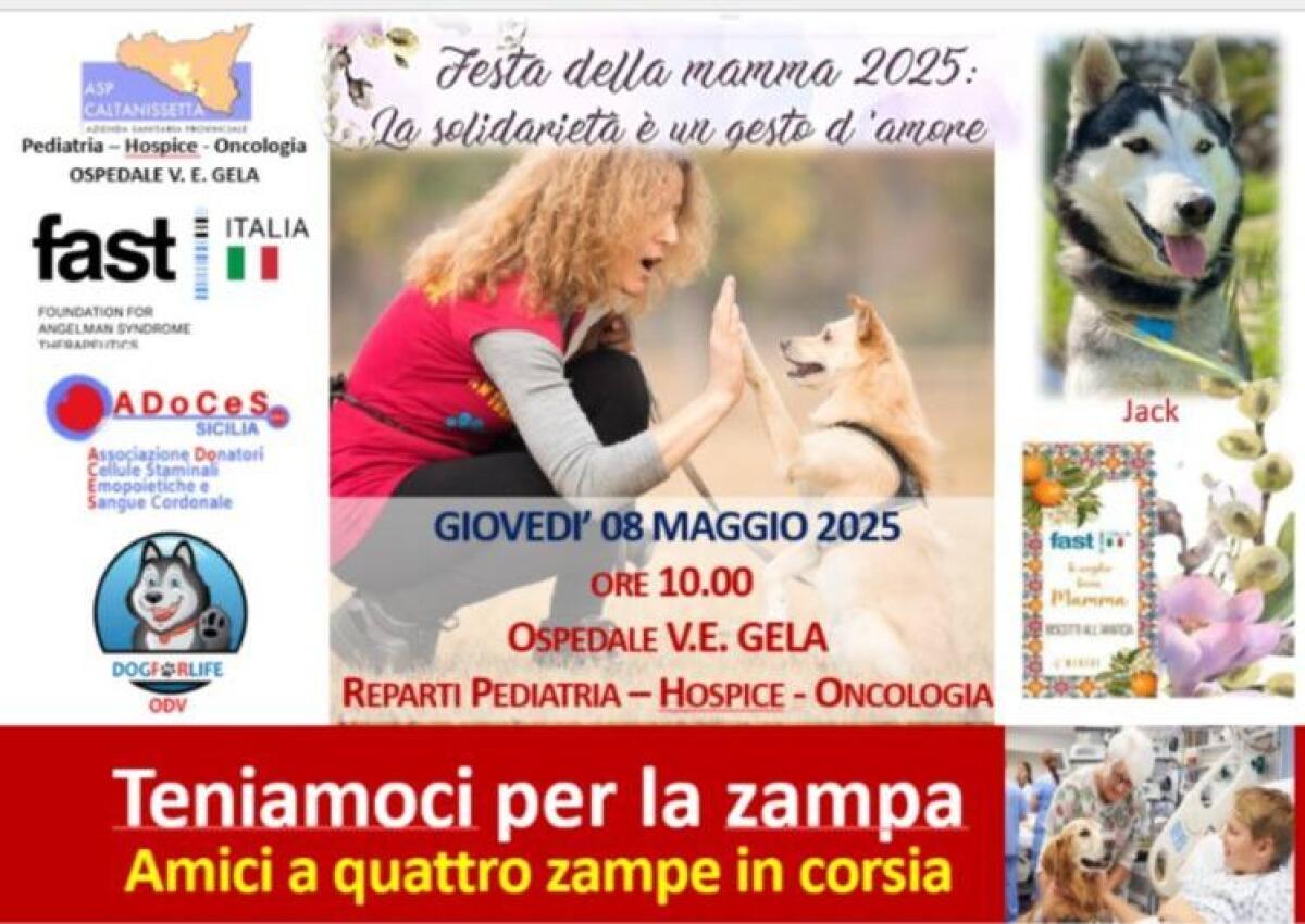 “Teniamoci Per Zampa&#8221; va in ospedale - 