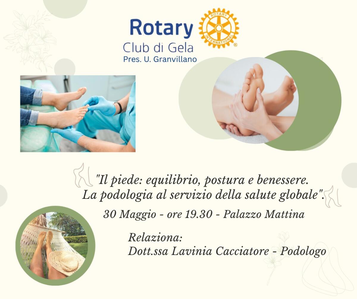 Domani conferenza su:”Il piede: equilibrio, postura e benessere” -