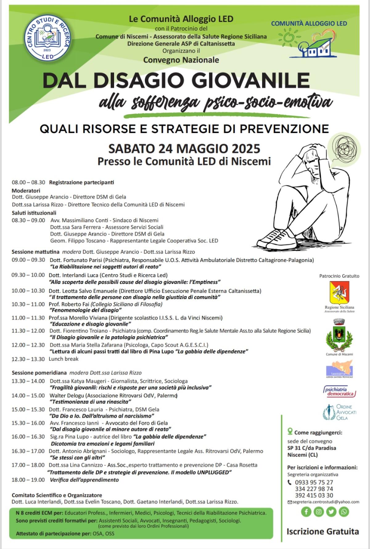 Convegno sul disagio giovanile e la prevenzione - 