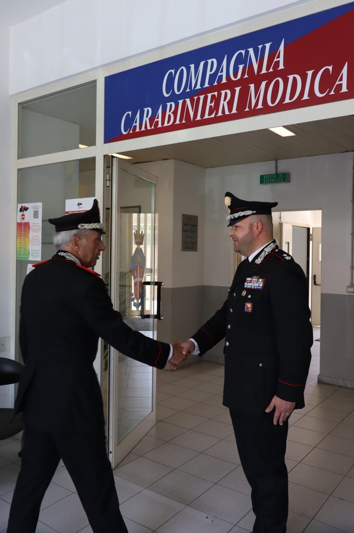 Il Comandante della Legione Carabinieri Sicilia in visita a Modica - 
