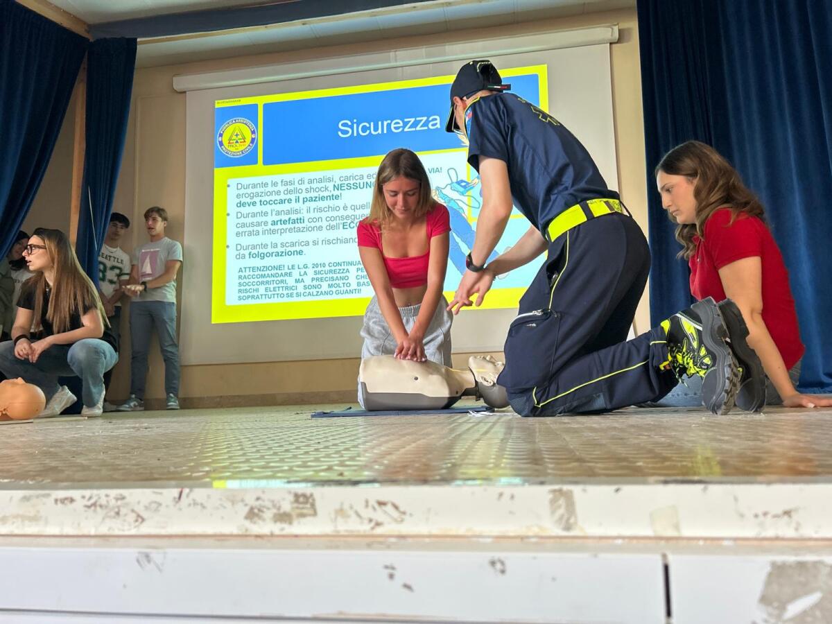 E’ partito dal Liceo Eschilo il progetto “A scuola di Cuore con la ProCivis” -