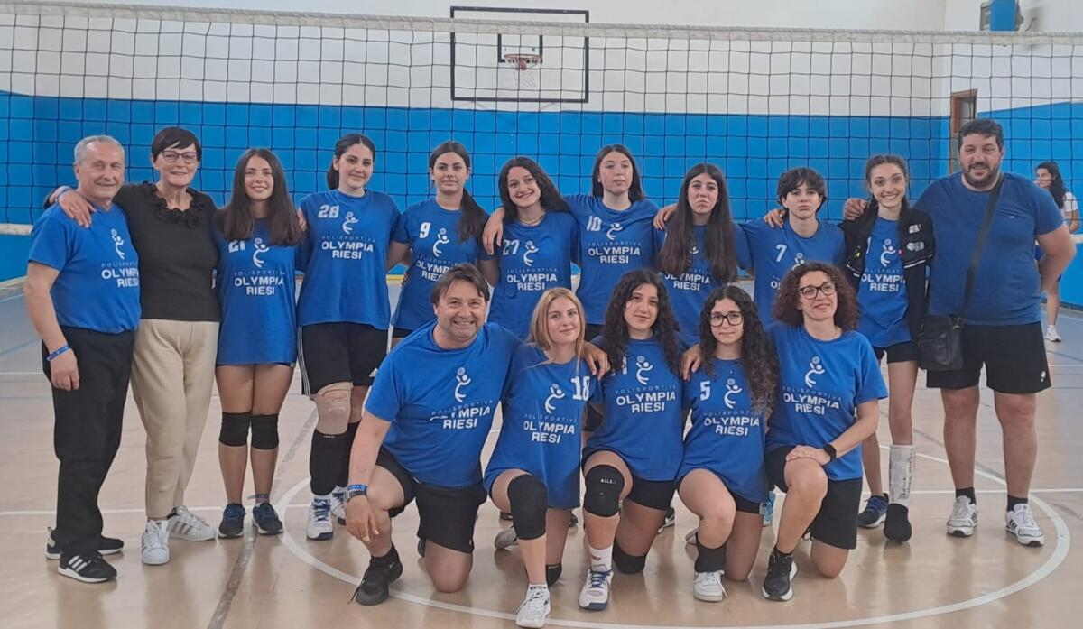 Finali regionali Pgs Olimpia Riesi medaglia di bronzo under 16 - 