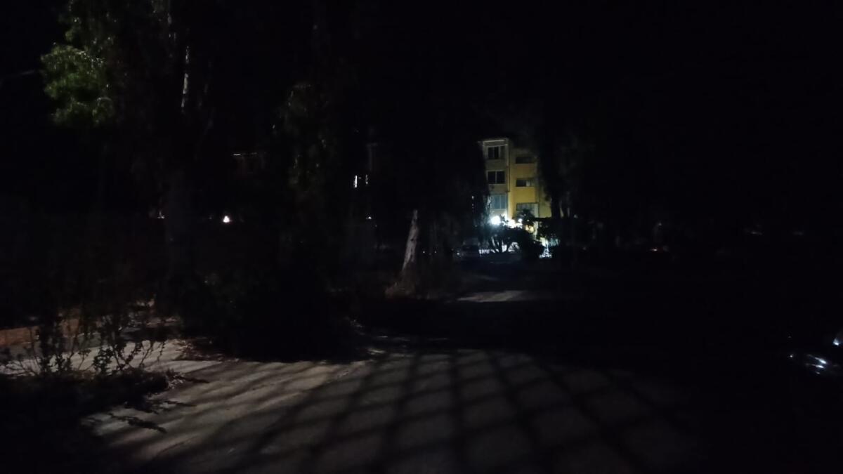 Via Sabbioncello è al buio -