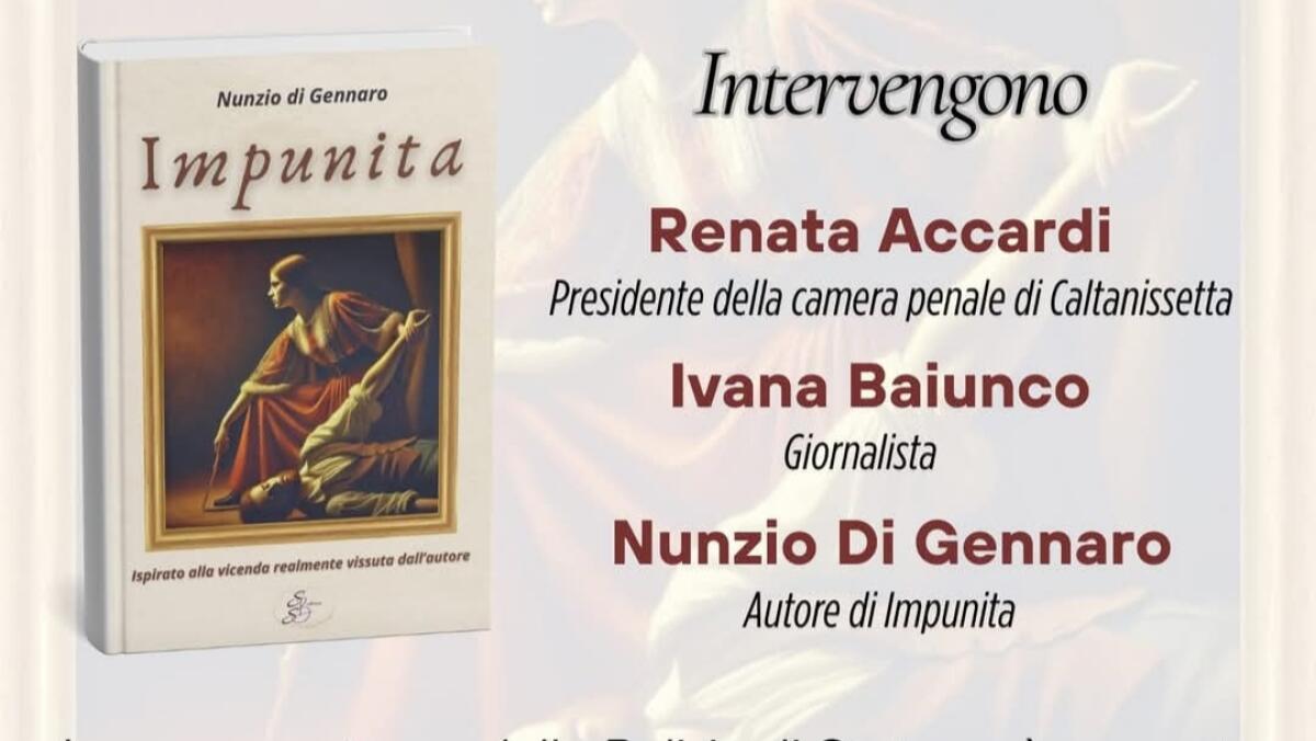 Tappa a Caltanissetta per la presentazione del libro del gelese Di Gennaro - 