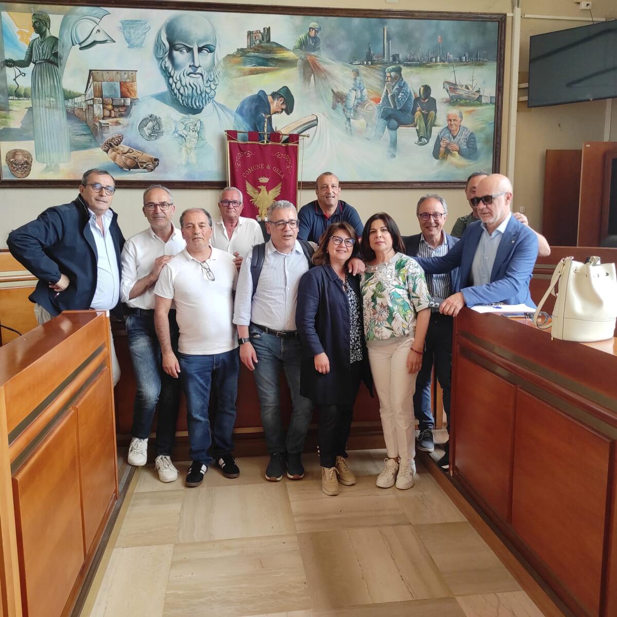 Giuseppe Di Blasi Presidente della Rsu del Comune di Gela - 