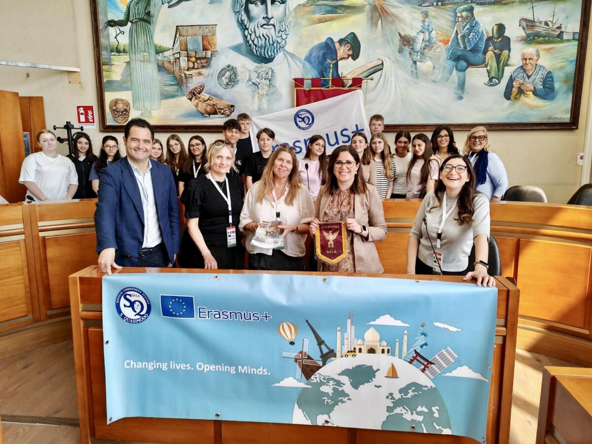 Studenti danesi in città: Gela con il progetto Erasmus abbraccia l’Europa -