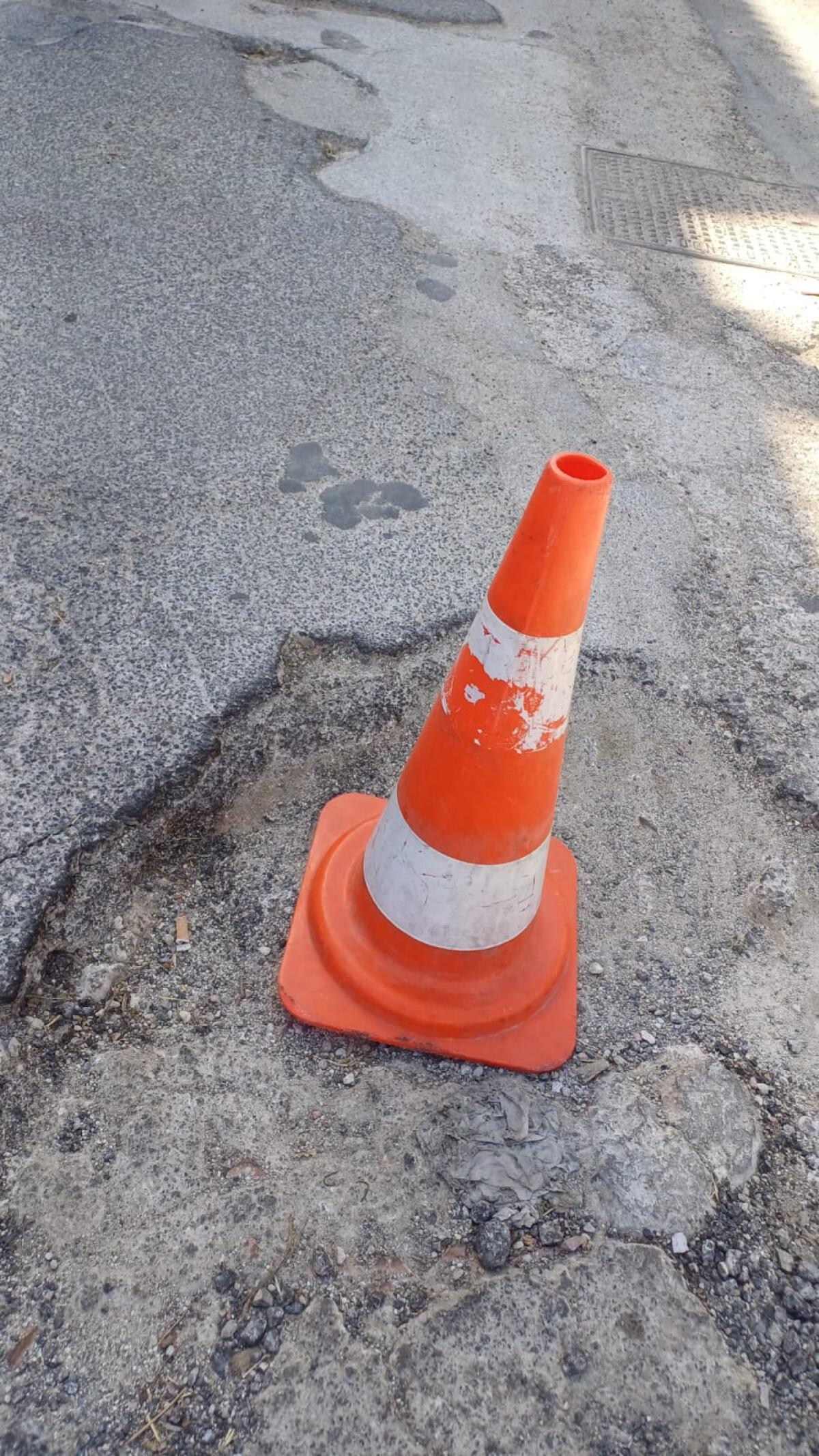 Il birillo &#8220;fai da te&#8221; di via Ausonia - 