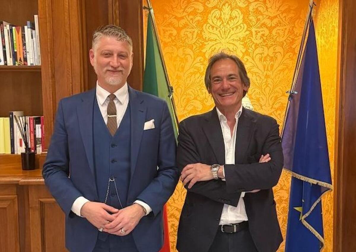 Il Ministro della Cultura Giuli alla Fondazione Ettore Majorana di Erice -