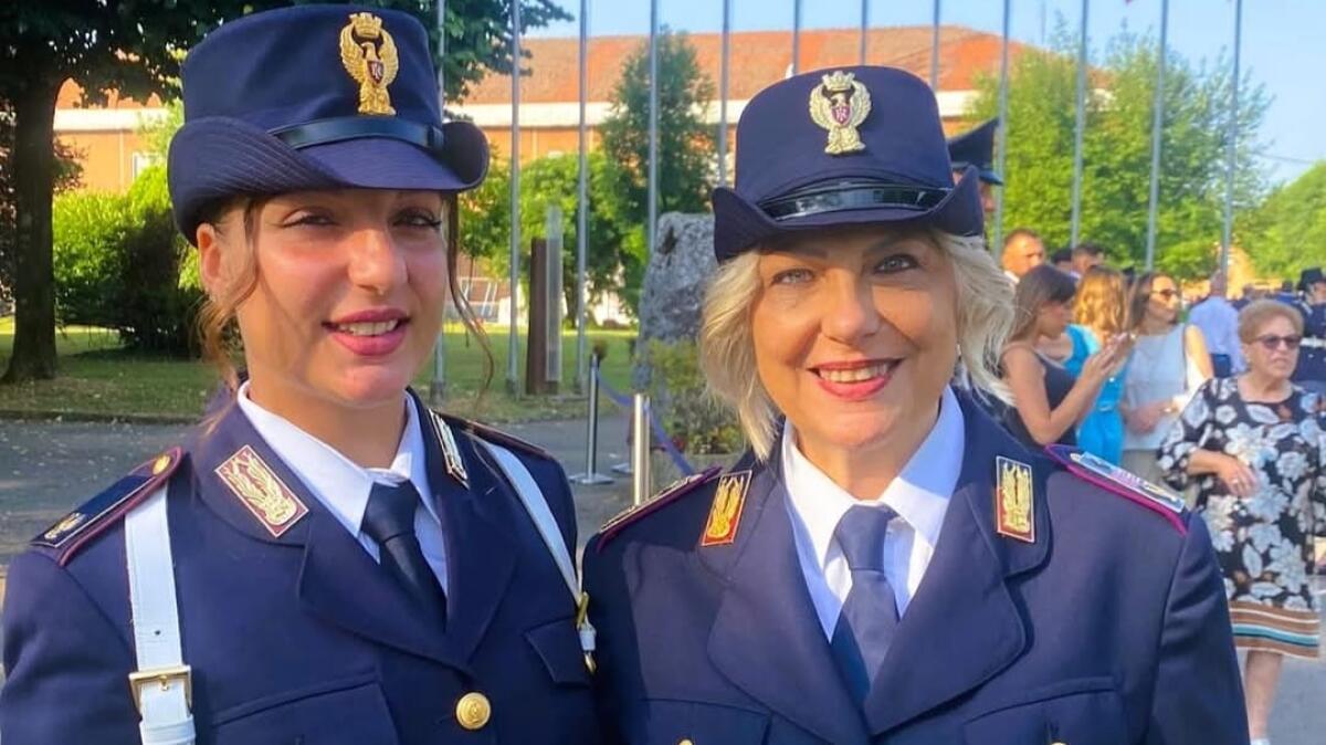 Da madre in figlia, nel segno della Polizia -