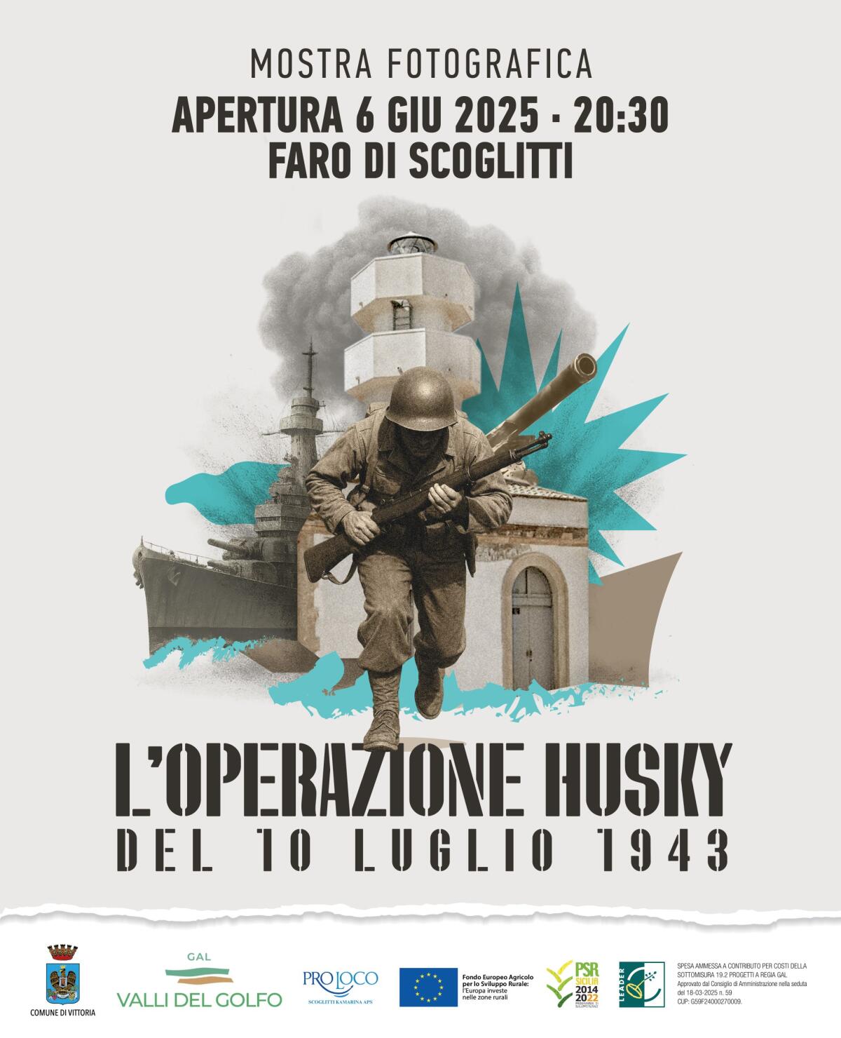 Operazione Husky del 10 luglio 1943, mostra fotografica a Scoglitti - 