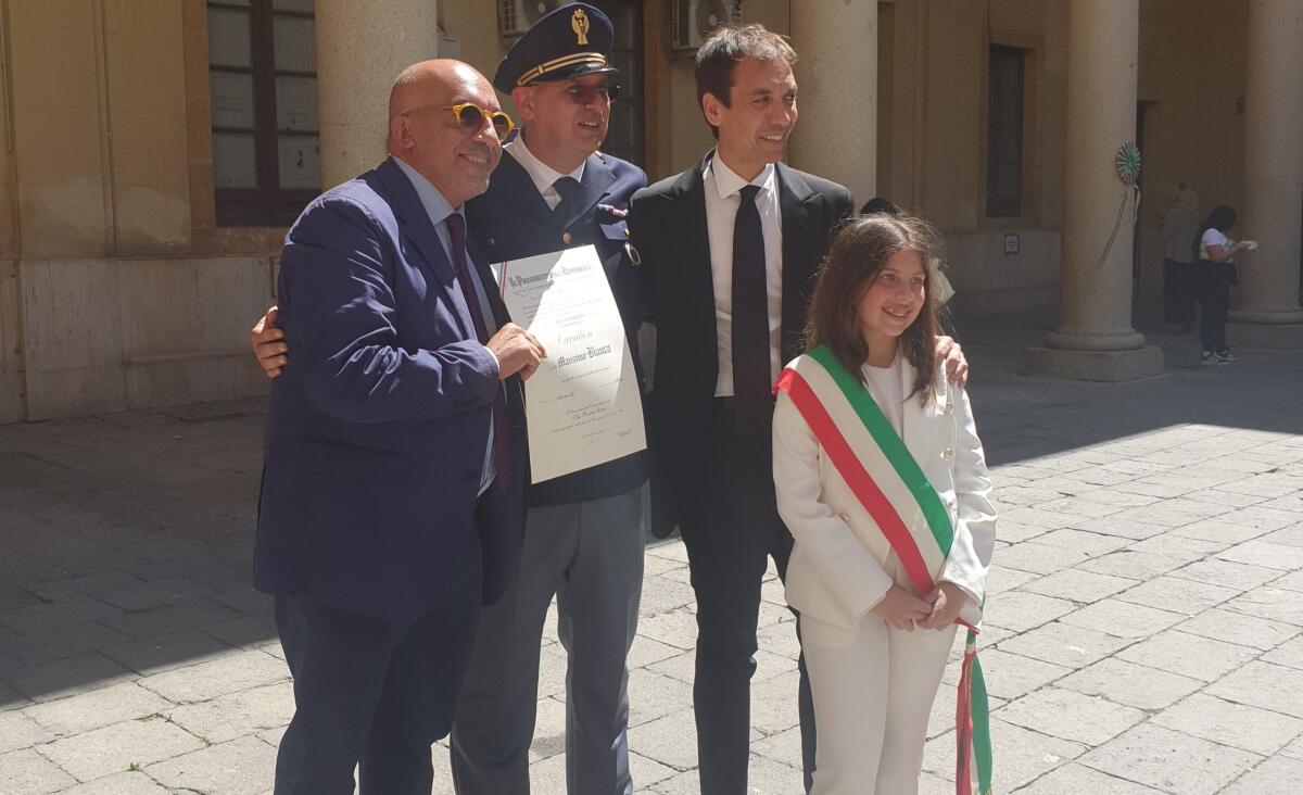 Massimo Bianca cavaliere della Repubblica -