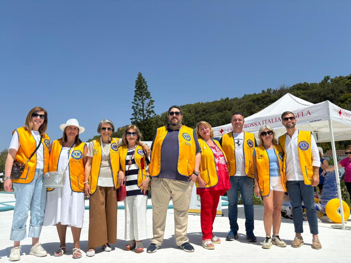 “Tutti in Spiaggia senza Barriere”: Inclusione, Ambiente e Solidarietà col Service del Lions Club Gela ATC -