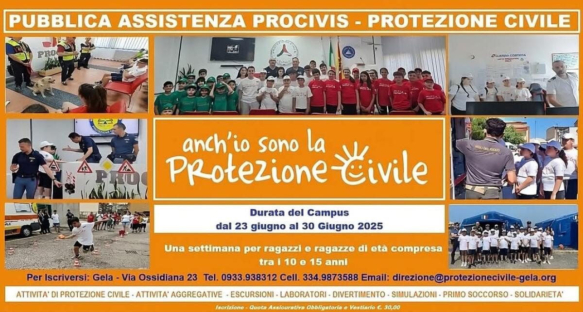 Terza edizione del Campus di protezione civile -