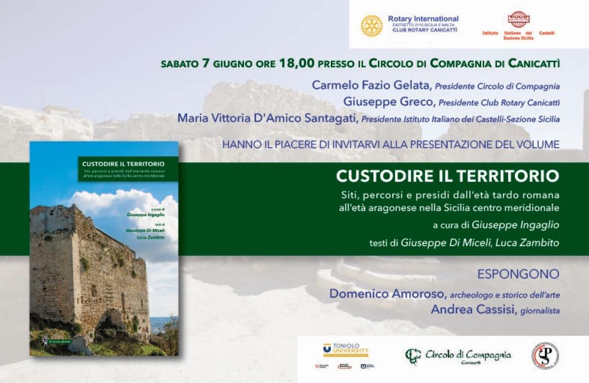 Presentazione del volume “Custodire il territorio” -