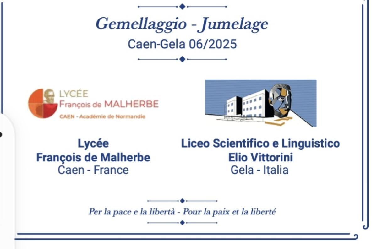 Gemellaggio tra Liceo Scientifico e Liceo di Caen in Normandia -