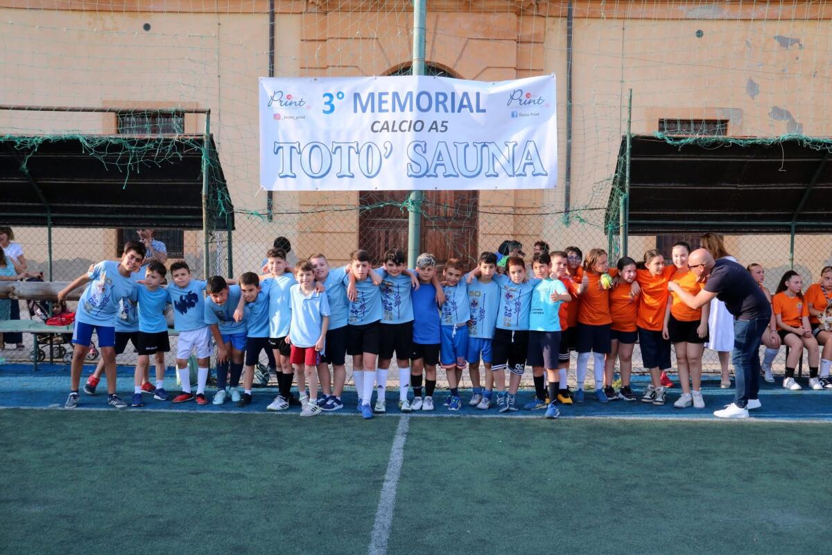 Sport, entusiasmo e amicizia del ricordo del grande amico Totò Sauna - 