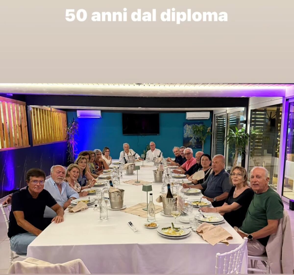 Cinquant&#8217;anni ma non li dimostra la III° A del Liceo classico 1975 - 
