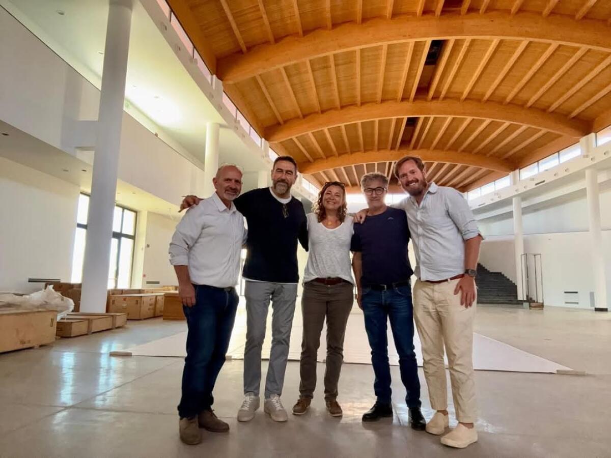 Al Museo dei relitti greci visita degli operatori della casa di produzione del documentario “Shipwrecks of Sicily” per la regia di Martin Scorsese -