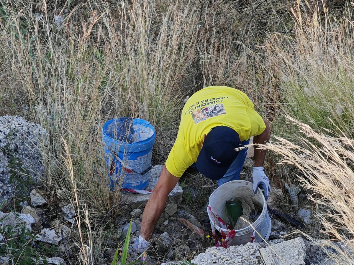 Volontari, consiglieri, assessore e senatore insieme per la città pulita -