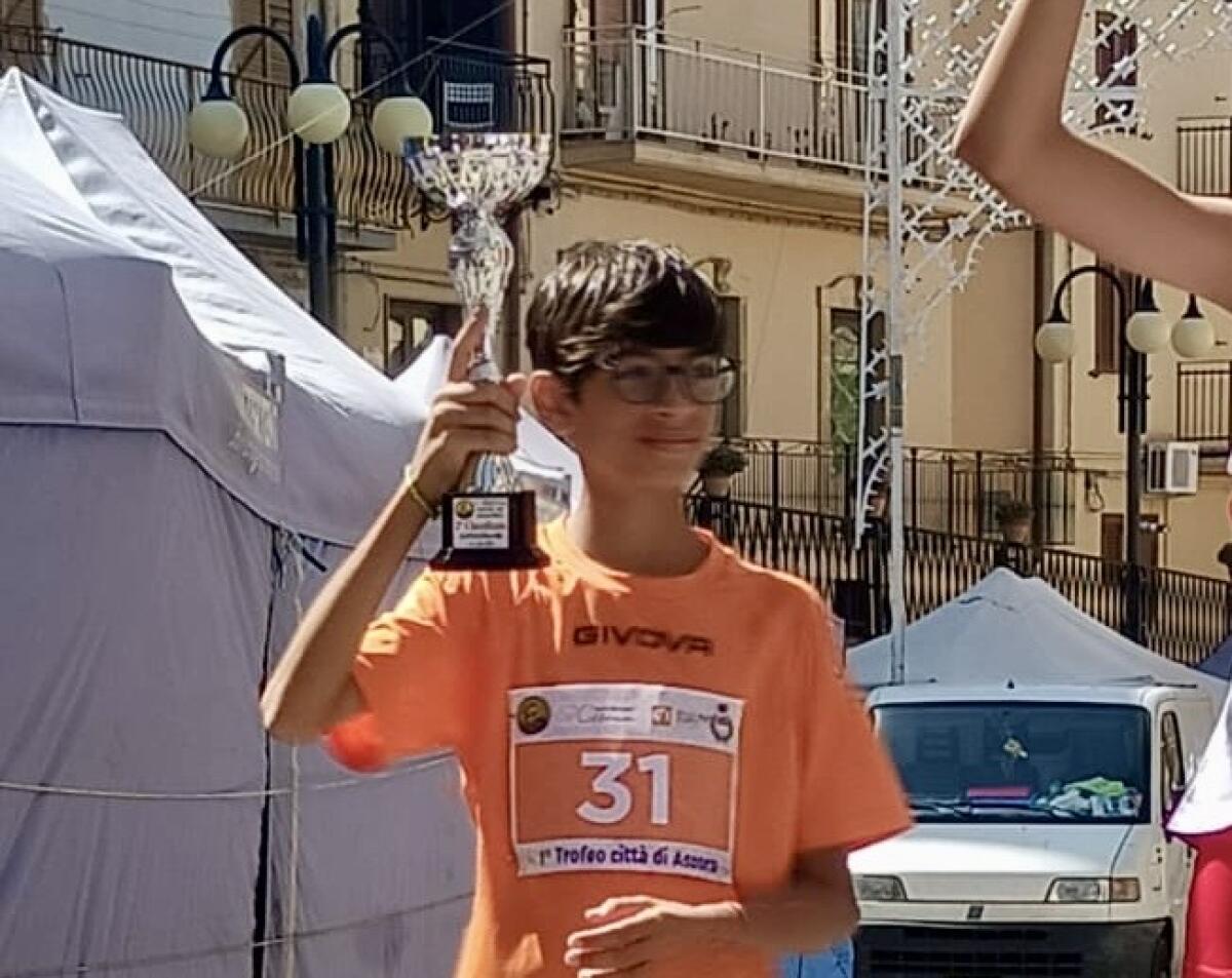 Atletica, secondo posto per Flavio Greco della Young Runner nella gara di Assoro -
