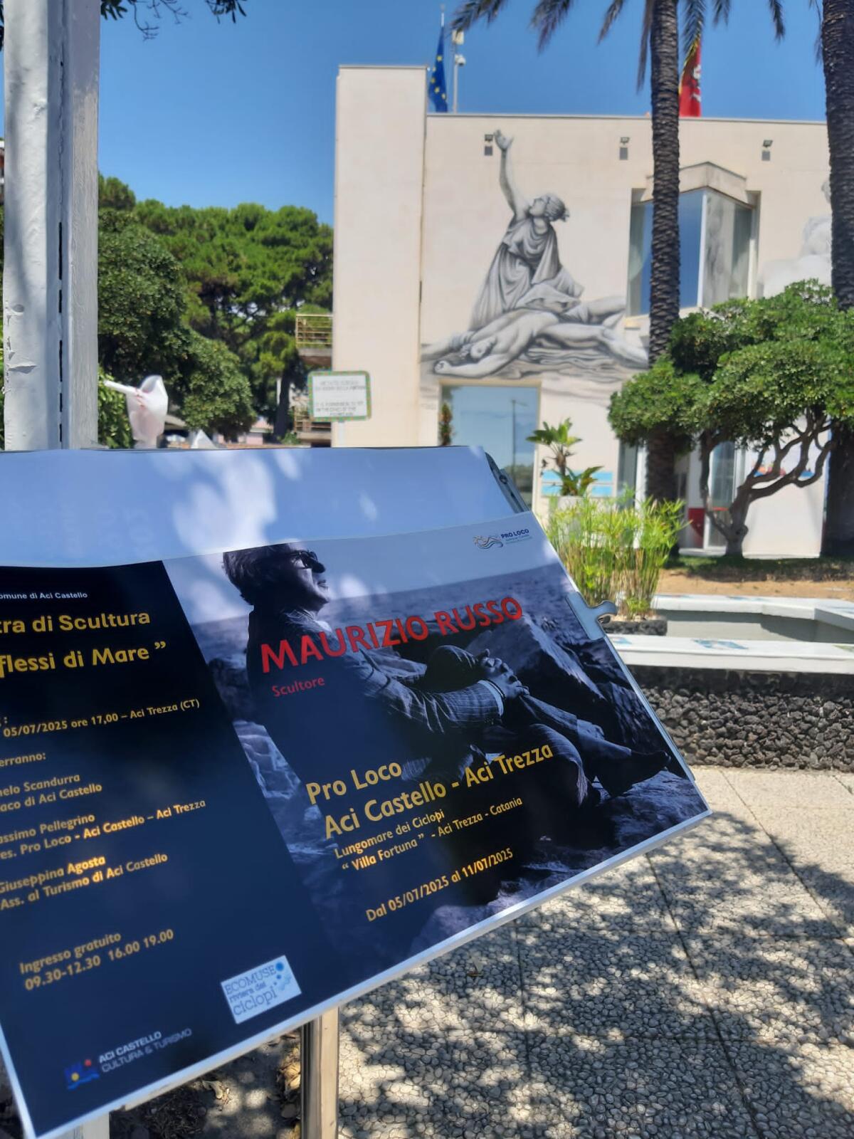 Le sculture di Maurizio Russo in mostra nella terra dei Malavoglia -