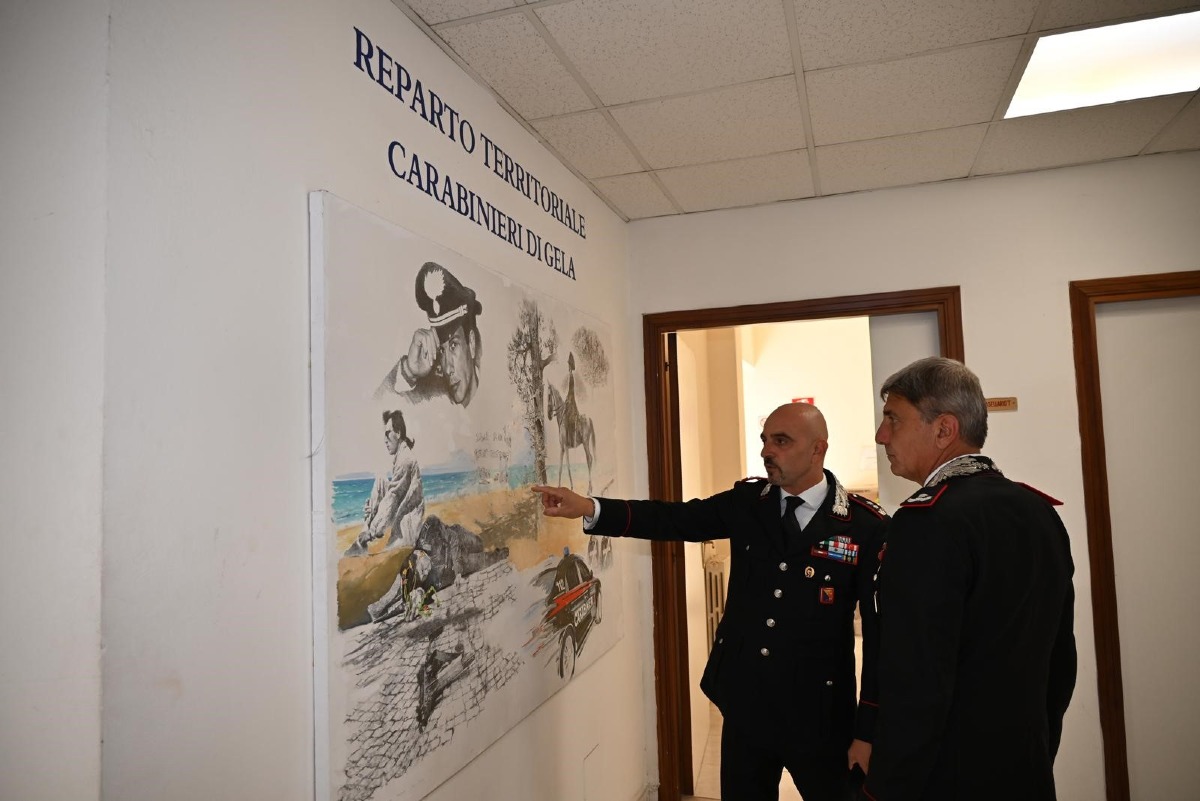 Comandante dei Carabinieri Sicilia in visita a Gela - 