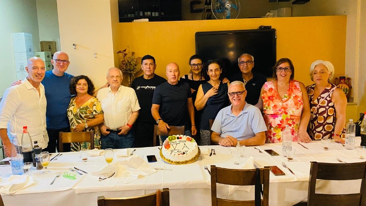 Rimpatriata dopo 40 anni -