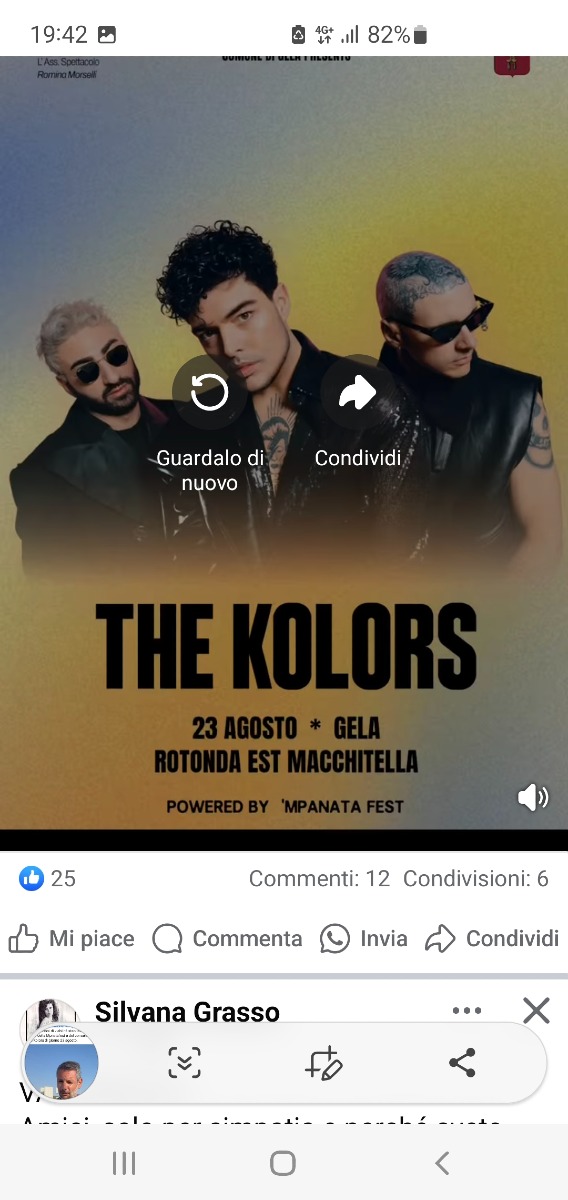 La viabilità per il concerto dei The Kolors