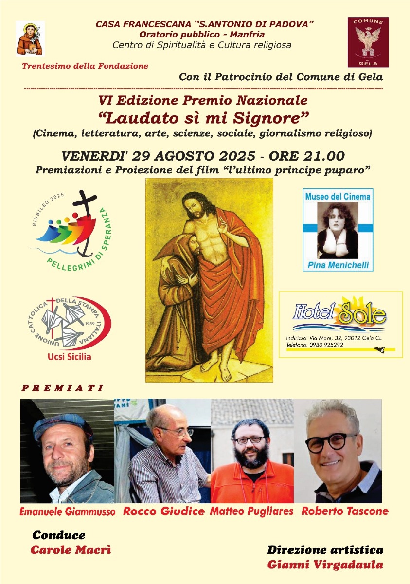 Torna il premio "Laudato sì" -