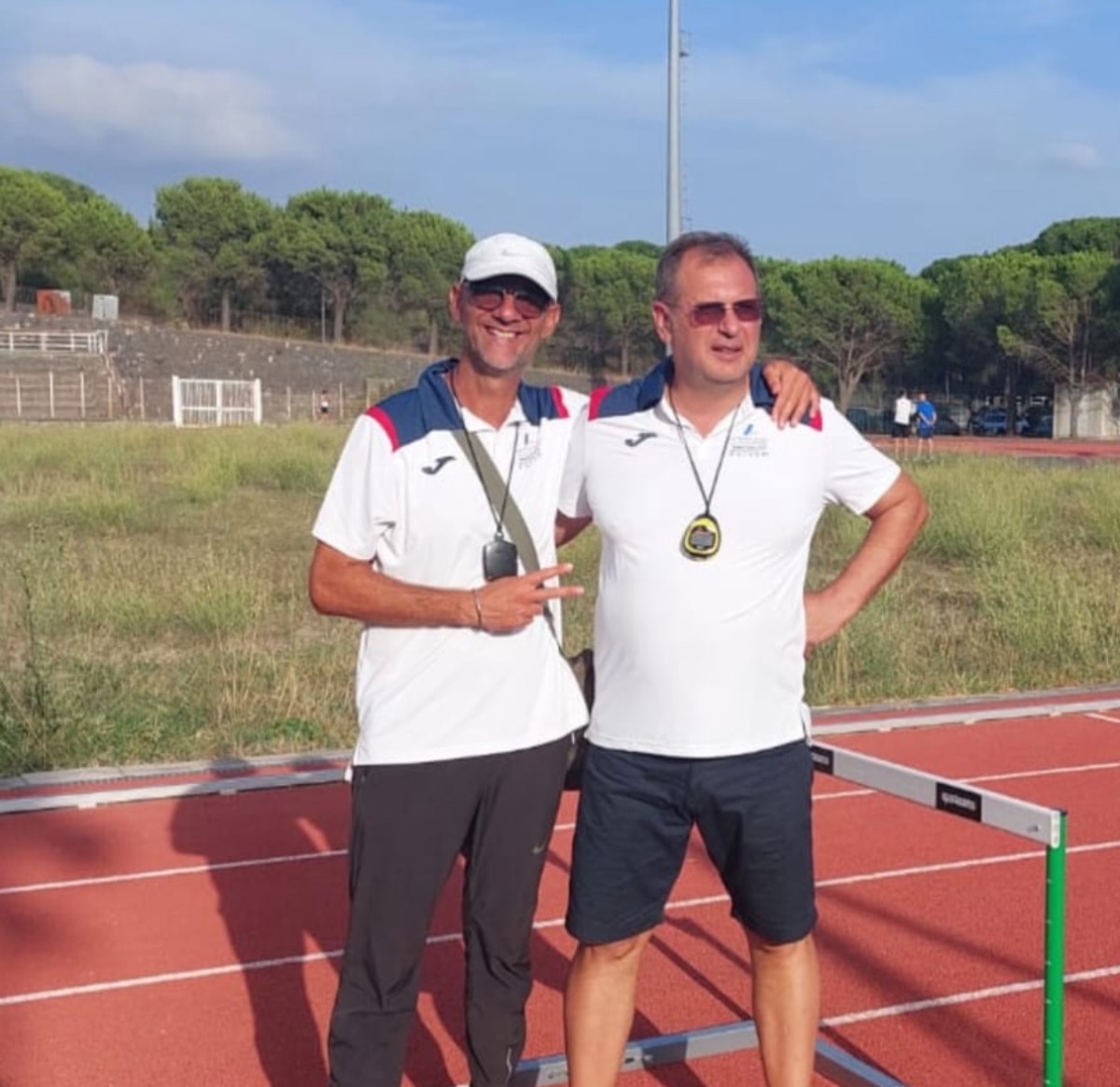 Massimo Bianca al raduno tecnico della Fidal 