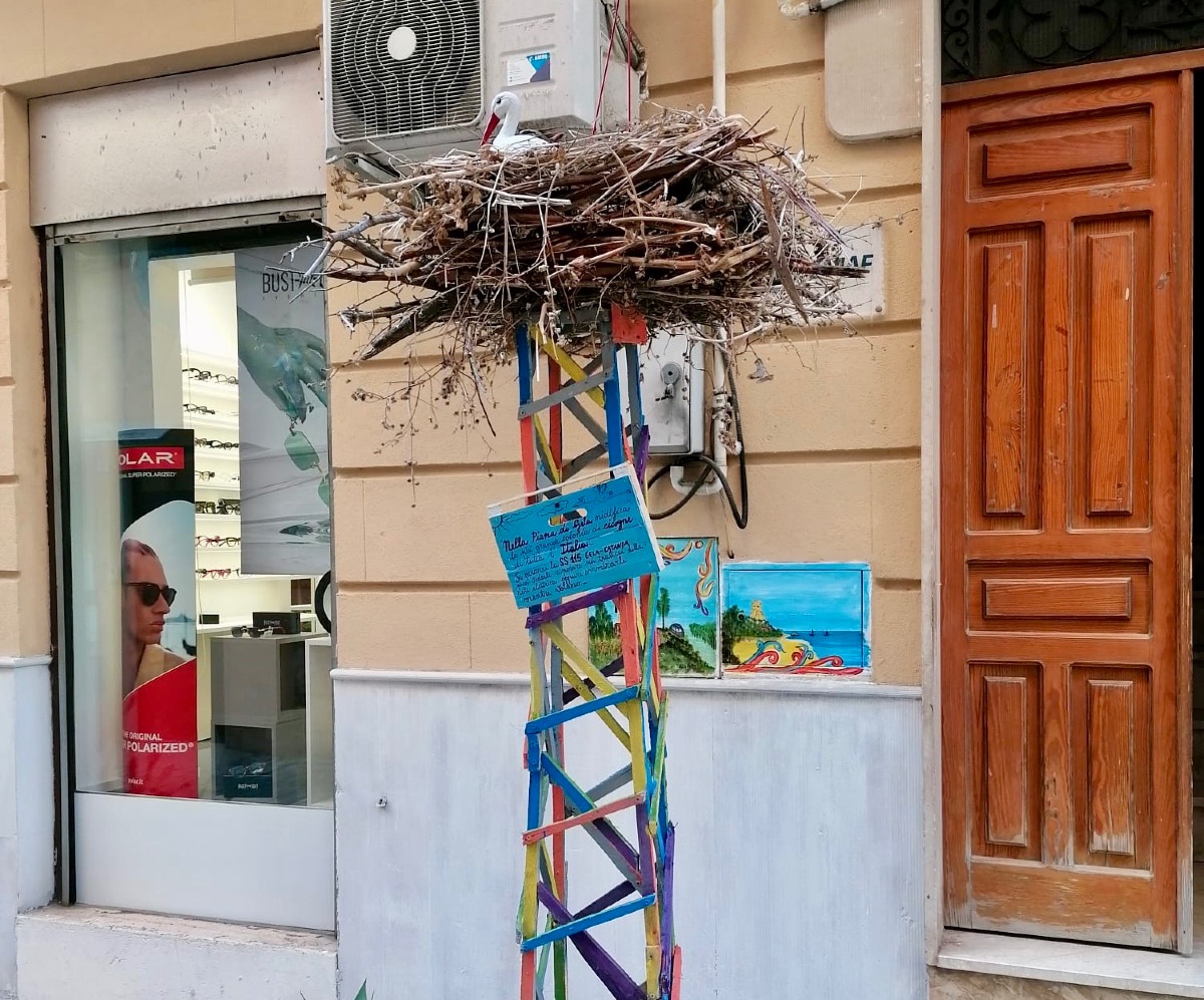 Arrivano le cicogne in via Morello -