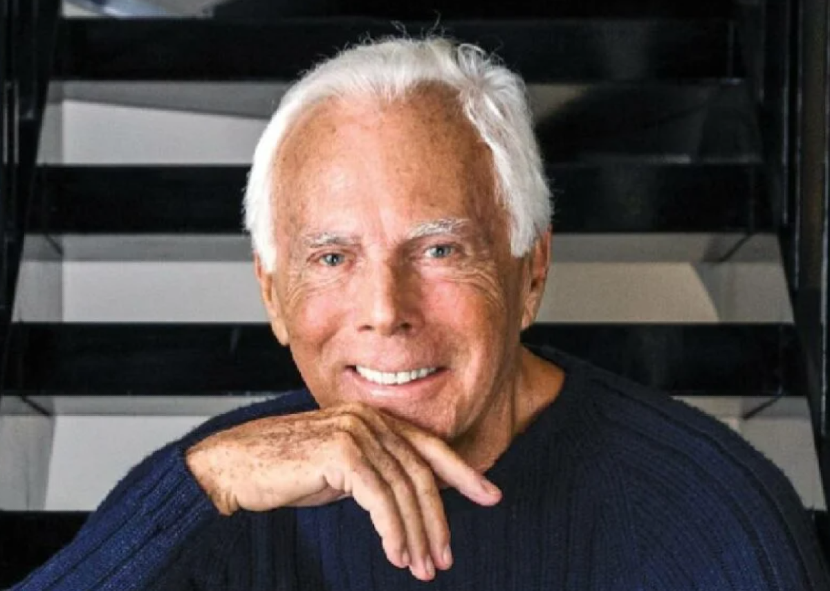 Si è spento Giorgio Armani -