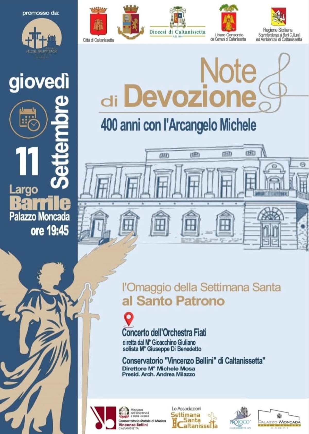 "Note di devozione, 400 anni con l'arcangelo Michele" -