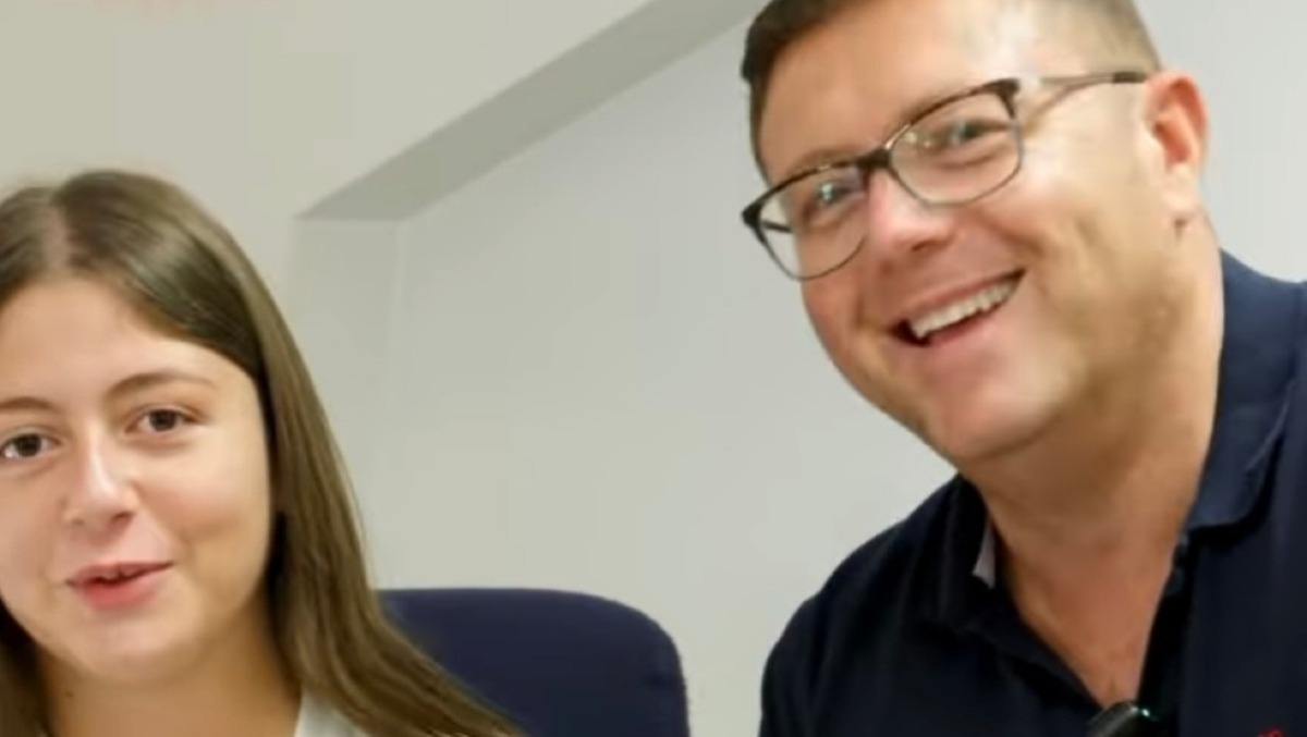 Padre e figlia a "Io canto Family" su Canale 5 - 