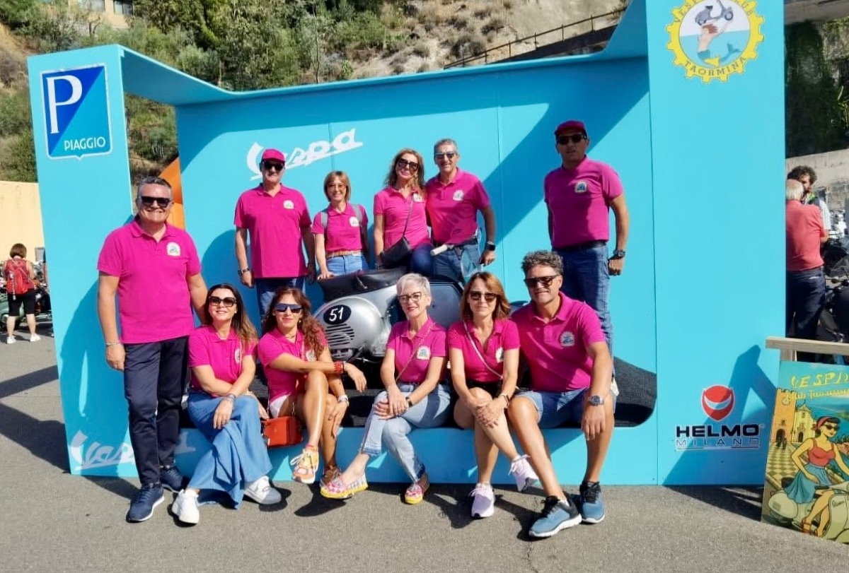 Il Vespa club Gela al quarto raduno nazionale  - 