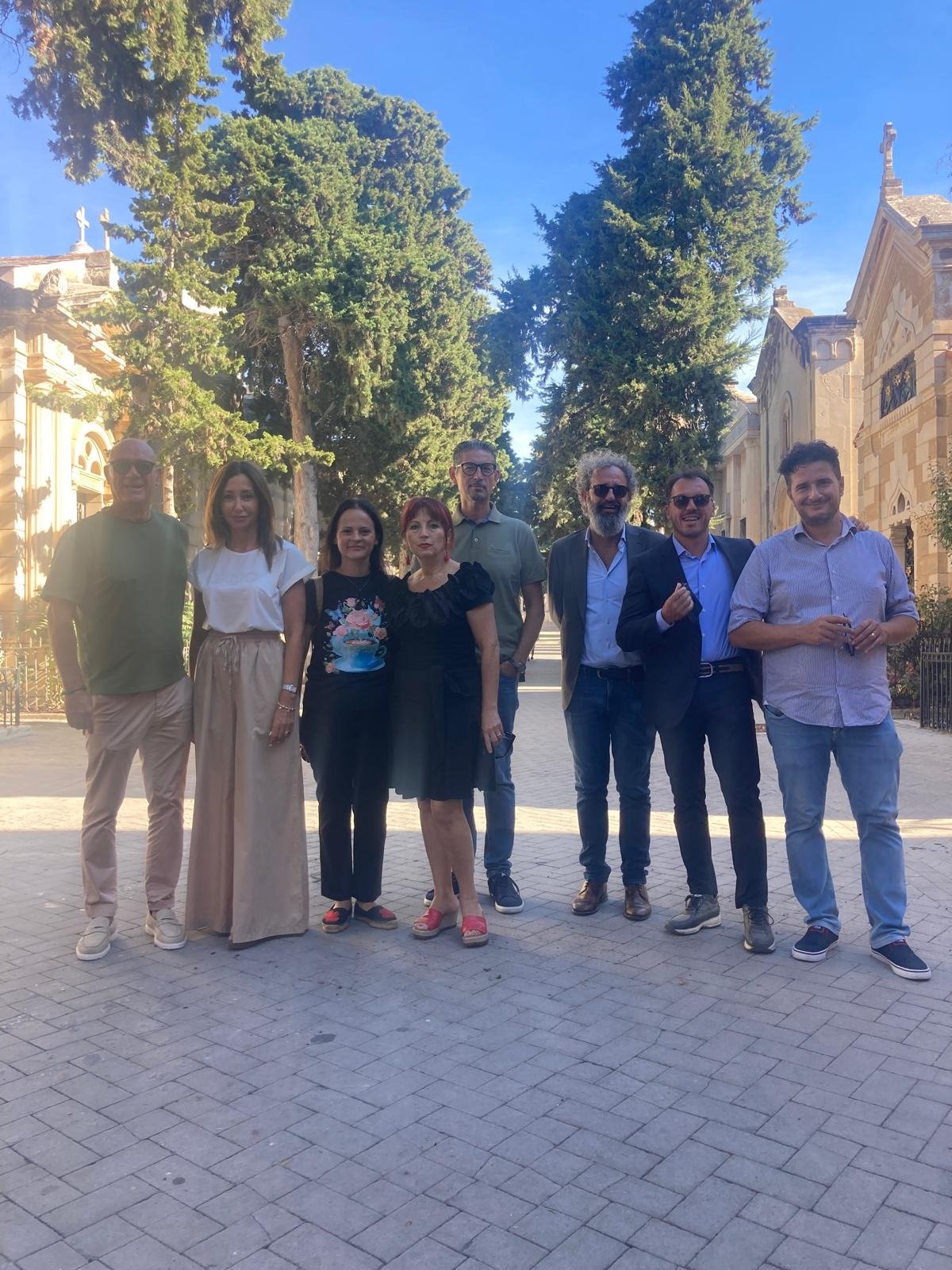 Sopralluogo al cimitero monumentale  - 