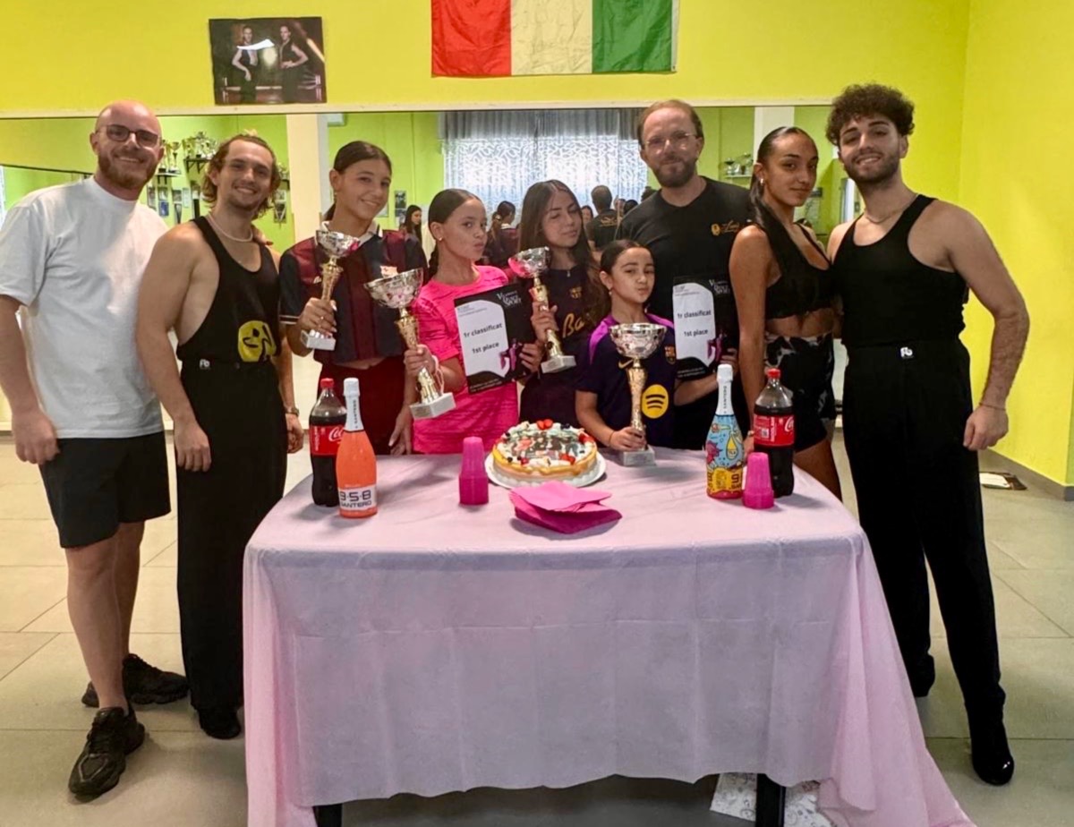 Danza sportiva, trionfo in Spagna per Lions Dance e Batucada - 