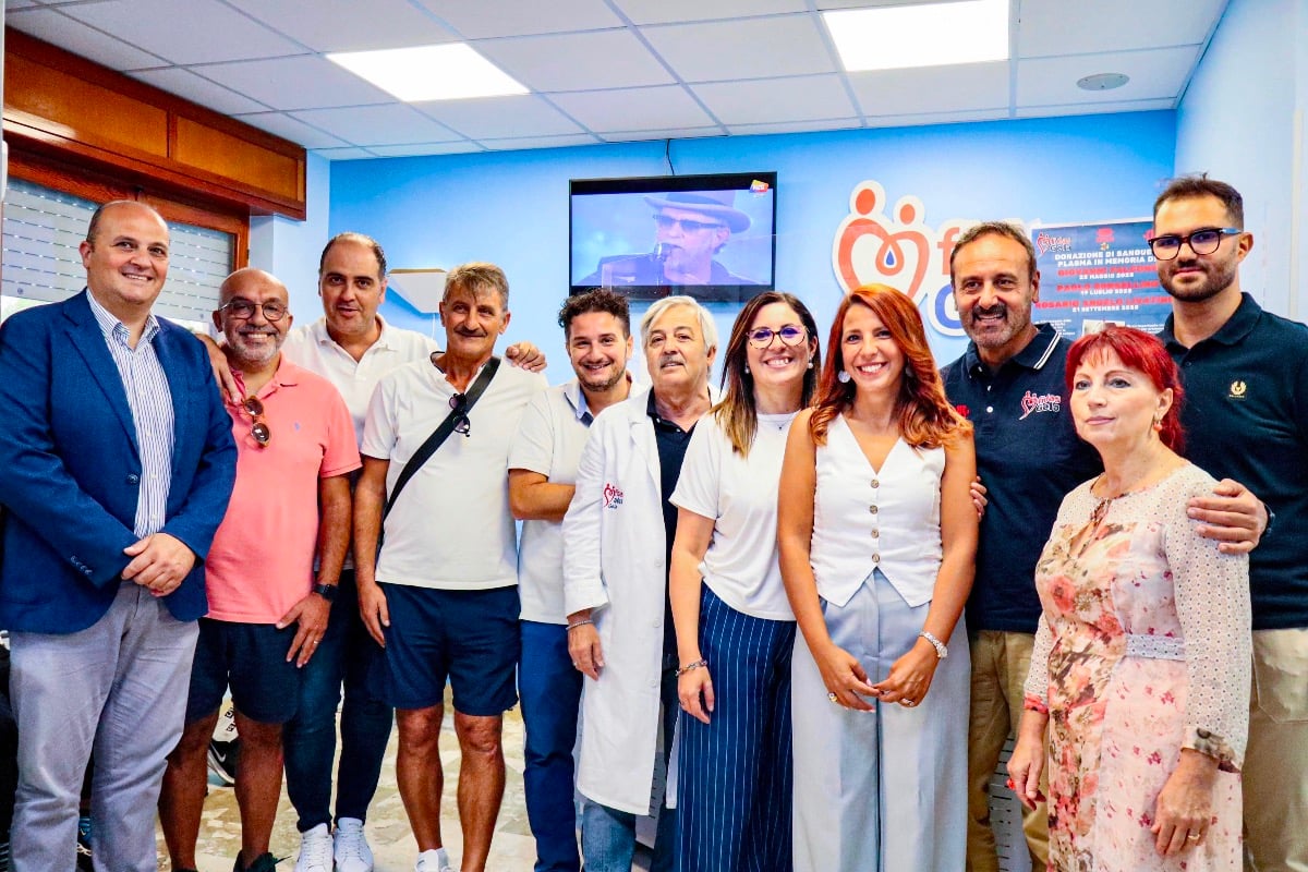 Donazione di sangue in onore del giudice Livatino -