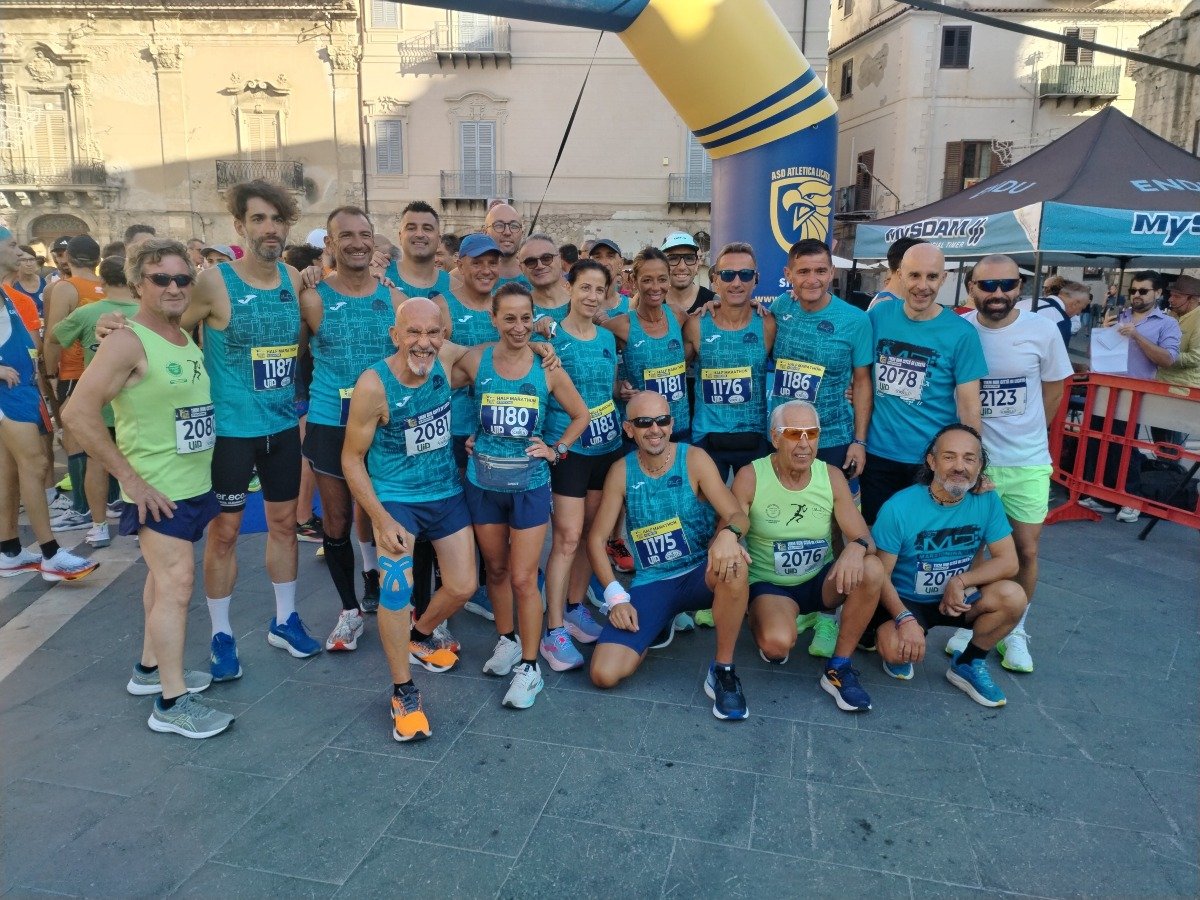 Half Maraton a Licata, buone prestazioni per l'Atletica Gela -