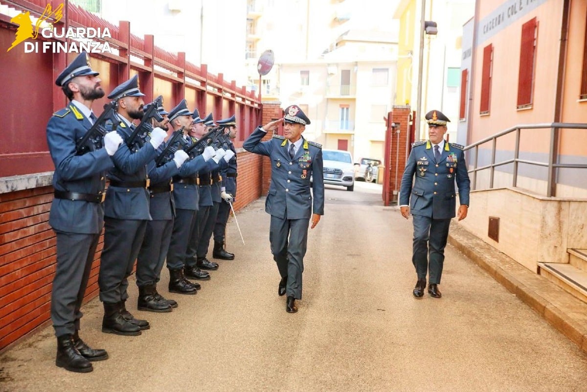 Comandante regionale Finanza in visita a Caltanissetta  - 