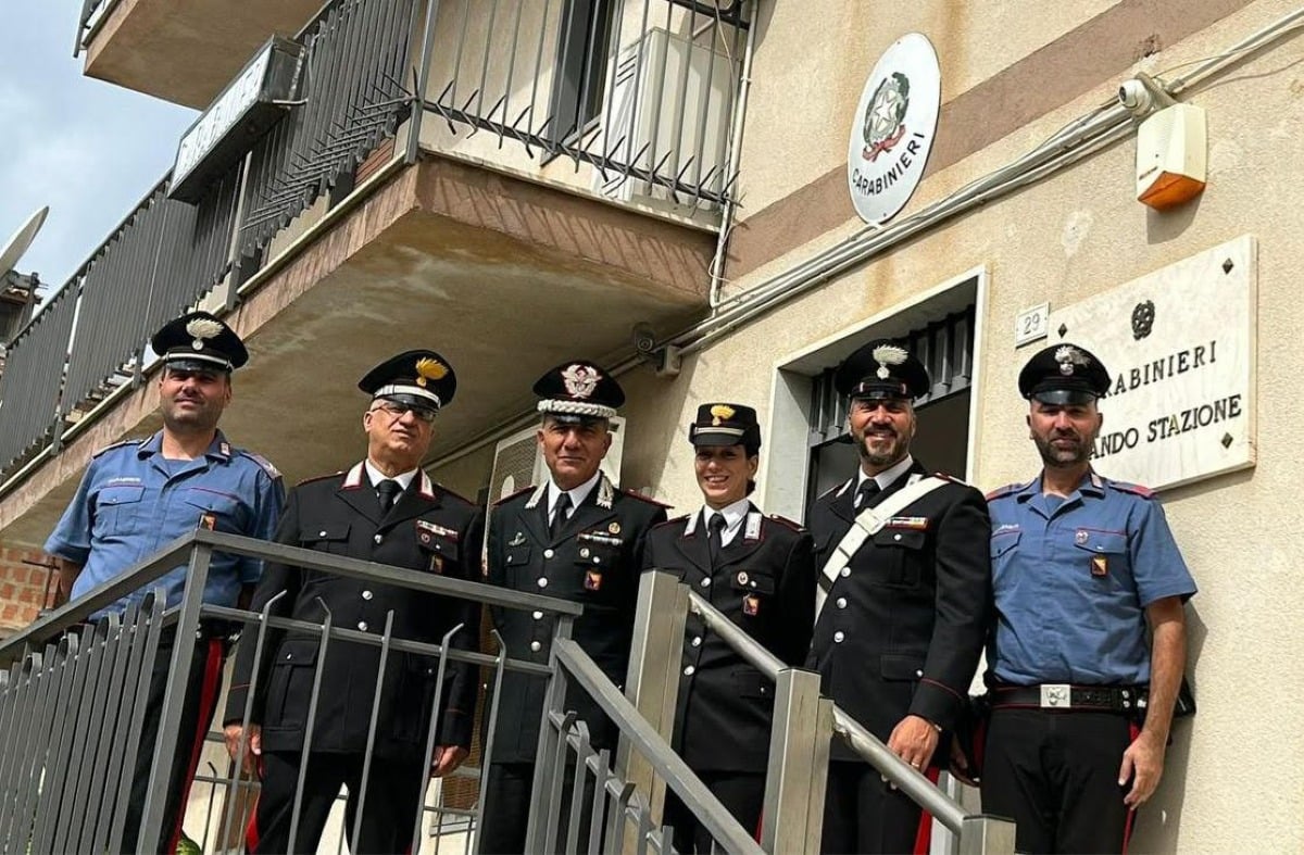Visita del comandante regionale carabinieri nel Nisseno  - 